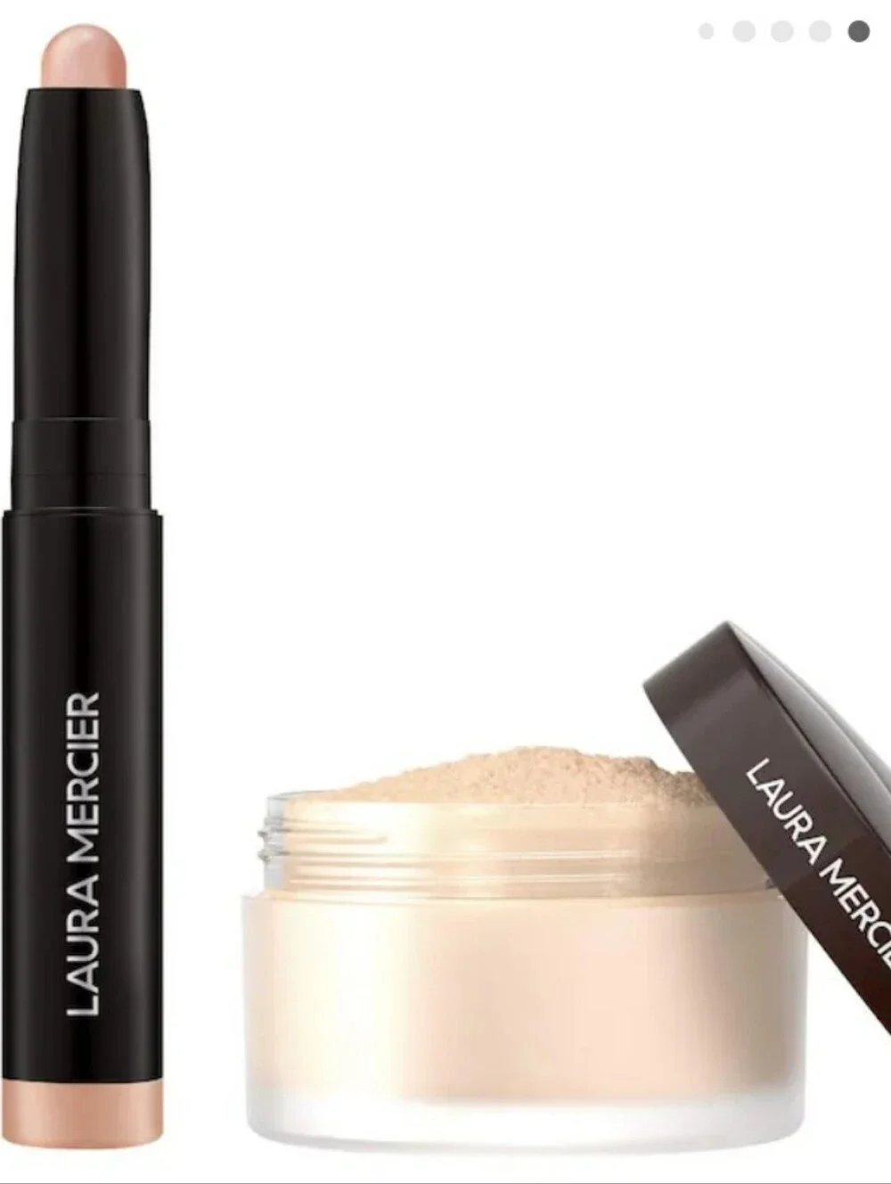 Laura Mercier Artistry Icons Set - Setting powder + eyeshadow - rosegold